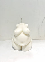 Load image into Gallery viewer, Mini Ophelia Candle, Woman Body Torso Candle, Celestial Collection
