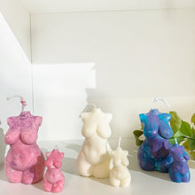 Load image into Gallery viewer, Neptune Woman Female Body Torso Candle, Celestial Collection