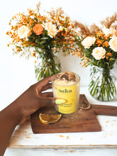 Load image into Gallery viewer, Orange and Cinnamon Soy Wax Candle, Christmas and Fall Soy Wax Candle