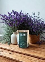 Load image into Gallery viewer, Eucalyptus, Chamomile and Lavender Soy Candle, Aromatherapy Soy Wax Candle
