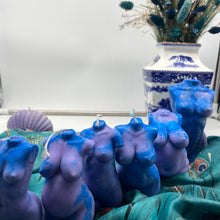 Load image into Gallery viewer, Neptune Woman Female Body Torso Candle, Celestial Collection