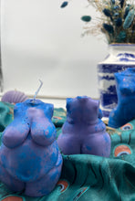Load image into Gallery viewer, Neptune Woman Female Body Torso Candle, Celestial Collection