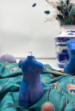 Load image into Gallery viewer, Neptune Woman Female Body Torso Candle, Celestial Collection