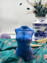 Load image into Gallery viewer, Neptune Woman Female Body Torso Candle, Celestial Collection