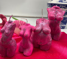 Load image into Gallery viewer, Gliese Woman Female Body Torso Candle, Celestial Collection