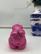 Load image into Gallery viewer, Gliese Woman Female Body Torso Candle, Celestial Collection