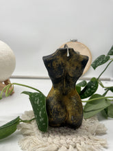 Load image into Gallery viewer, Luna Woman Female Body Torso Candle, Celestial Collection,