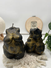 Load image into Gallery viewer, Luna Woman Female Body Torso Candle, Celestial Collection,