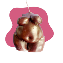 Load image into Gallery viewer, Ophelia Woman Body Torso Candle, Celestial Collection