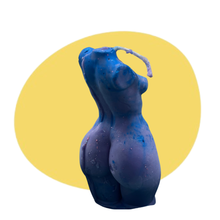Load image into Gallery viewer, Tanaka Candle, Woman Body Torso Candle, Celestial Collection