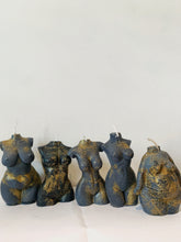 Load image into Gallery viewer, Luna Woman Female Body Torso Candle, Celestial Collection,