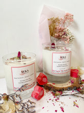 Load image into Gallery viewer, Rose Geranium, Jasmine and Lavender Soy Wax Candle