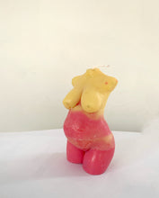 Load image into Gallery viewer, Custom Milana Pregnant Mama, Female Woman Body Torso Candle, Celestial Collection
