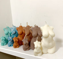 Load image into Gallery viewer, Plus_Size_Female_Torso_Body_Candle various colours