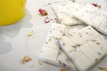 Load image into Gallery viewer, Large Rose Geranium and Vanilla Soy Wax Melt, Large Soy Wax Bar,