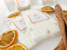Load image into Gallery viewer, Large Orange and Cinnamon Soy Wax Melt Bar, Christmas Soy Wax Melt