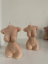 Load image into Gallery viewer, Gia Woman Body Torso Candle, Celestial Collection