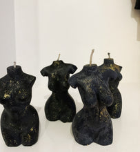 Load image into Gallery viewer, Luna Woman Female Body Torso Candle, Celestial Collection,