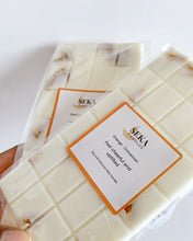 Load image into Gallery viewer, Large Orange and Cinnamon Soy Wax Melt Bar, Christmas Soy Wax Melt