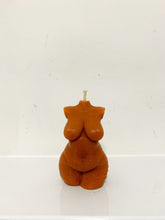 Load image into Gallery viewer, Custom Dahlia “Plus Size” Woman Body Torso Candle, Celestial Collection