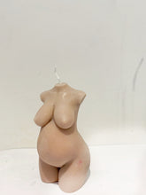 Load image into Gallery viewer, Gift Box - Pregnant Woman Body Torso Candle and 20cl Jar Candle Celestial Collection