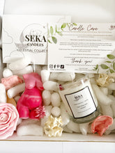 Load image into Gallery viewer, Gift Box - Pregnant Woman Body Torso Candle and 20cl Jar Candle Celestial Collection