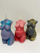 Load image into Gallery viewer, Gift Box - Pregnant Woman Body Torso Candle and 20cl Jar Candle Celestial Collection