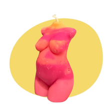 Load image into Gallery viewer, Milana Pregnant Mama, Female Woman Body Torso Candle, Celestial Collection

