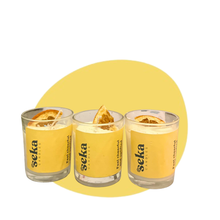 Load image into Gallery viewer, Mini Orange and Cinnamon Soy Wax Candle
