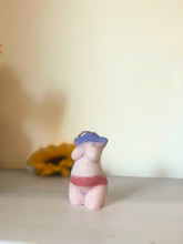 Load image into Gallery viewer, Multi Coloured Milana Pregnant Mama Female Woman Body Torso Candle, Celestial Collection
