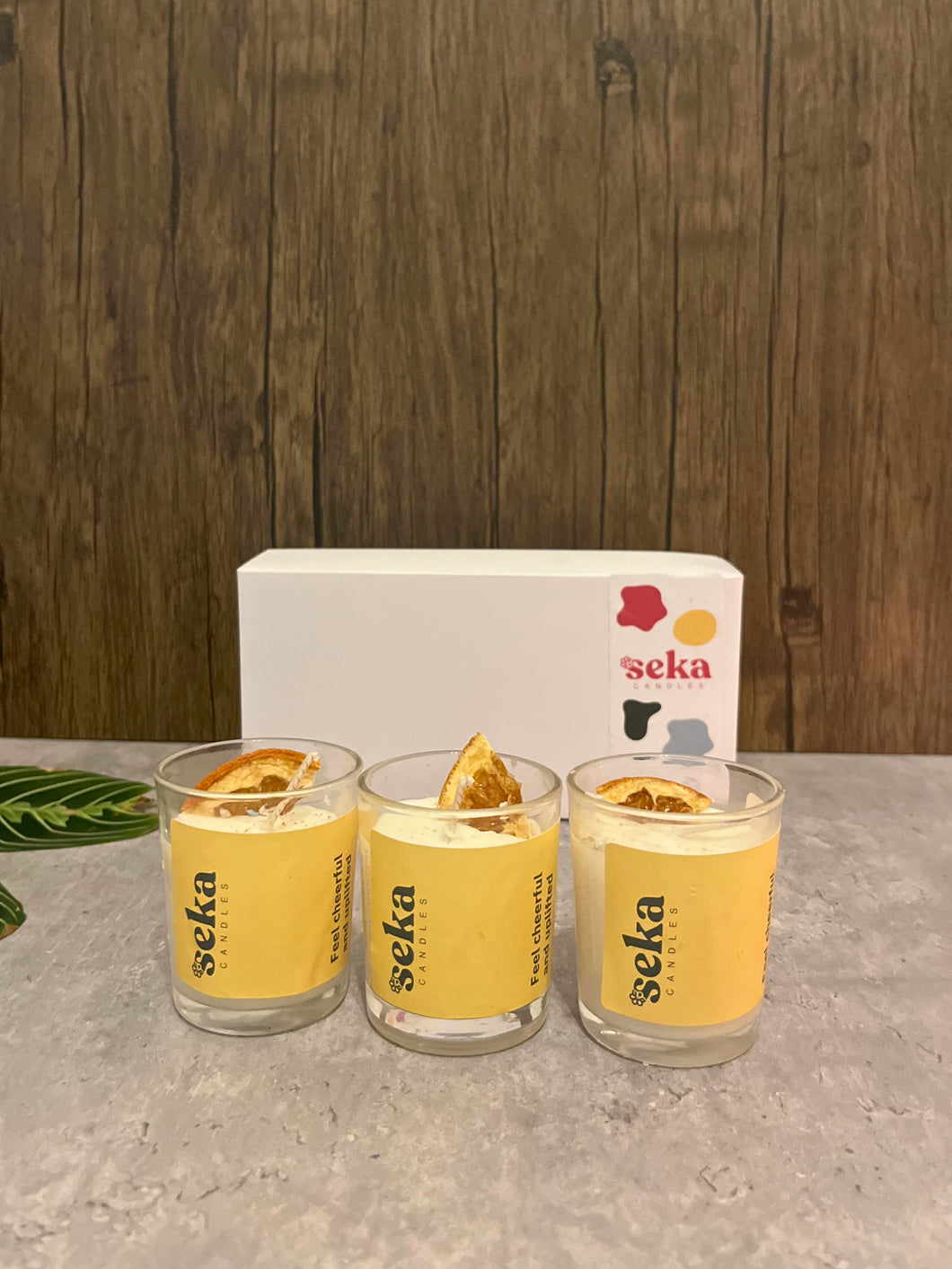 Mini Orange and Cinnamon Soy Wax Candle