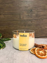 Load image into Gallery viewer, 55cl Orange and Cinnamon Soy Wax Candle
