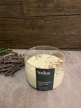 Load image into Gallery viewer, 55cl Eucalyptus, Chamomile and Lavender  Soy Wax Candle
