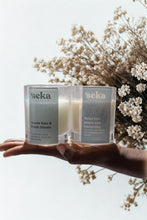 Load image into Gallery viewer, Lavender, Chamomile and Vanilla Soy Candle, Aromatherapy Vegan Soy Wax Candle

