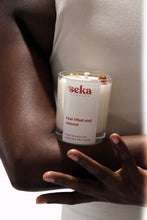 Load image into Gallery viewer, Rose Geranium and Vanilla Soy Candle, Aromatherapy Vegan Soy Wax Candle
