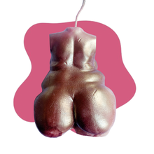 Load image into Gallery viewer, Ophelia Woman Body Torso Candle, Celestial Collection
