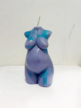 Load image into Gallery viewer, Milana Pregnant Mama, Female Woman Body Torso Candle, Celestial Collection
