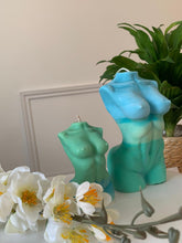 Load image into Gallery viewer, Custom XL Gia Candle, Female Woman Body Torso Candle, Celestial Collection
