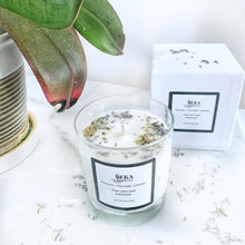 Load image into Gallery viewer, Rosemary, Clary Sage and Lavender Soy Candle, Aromatherapy Vegan Soy Wax Candle
