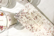 Load image into Gallery viewer, Large Rose Geranium and Vanilla Soy Wax Melt, Large Soy Wax Bar,
