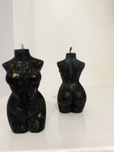 Load image into Gallery viewer, Luna Woman Female Body Torso Candle, Celestial Collection,
