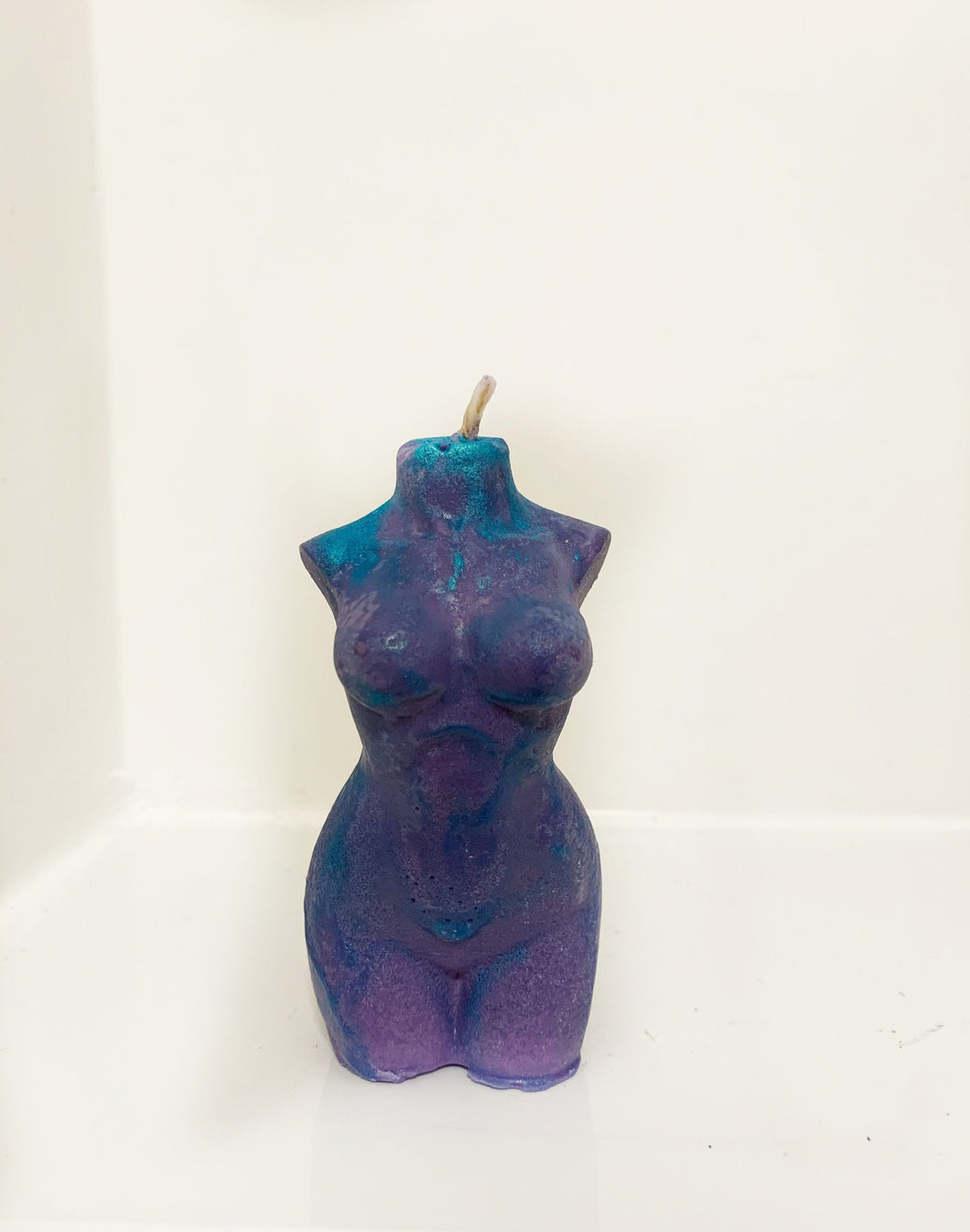 Neptune Woman Body Torso Candle, Celestial Collection,