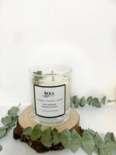 Load image into Gallery viewer, Eucalyptus, Chamomile and Lavender Soy Candle, Aromatherapy Soy Wax Candle
