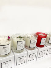 Load image into Gallery viewer, Rose Geranium and Vanilla Soy Candle, Aromatherapy Vegan Soy Wax Candle
