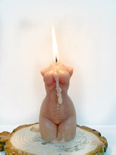 Load image into Gallery viewer, Gia Female Woman Body Torso Candle, Celestial Collection
