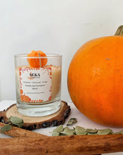 Load image into Gallery viewer, Pumpkin Spice Soy Candle, Christmas and Fall Vegan Soy Wax Candle
