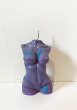 Load image into Gallery viewer, Neptune Woman Body Torso Candle, Celestial Collection,

